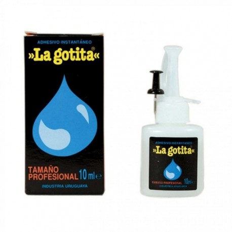 Adhesivo instantáneo La Gotita botella 10 ml